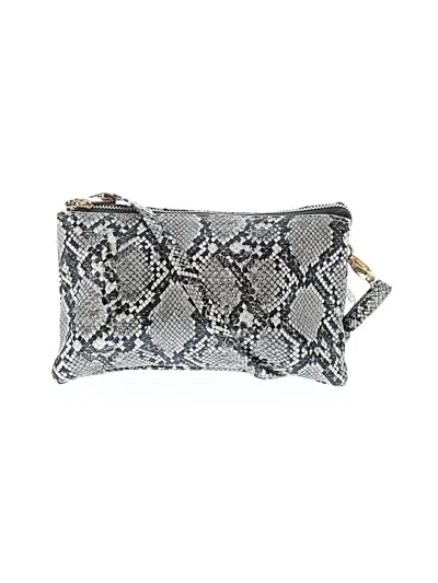 Pre-owned Caroline Hill Crossbody Bag In Gray
