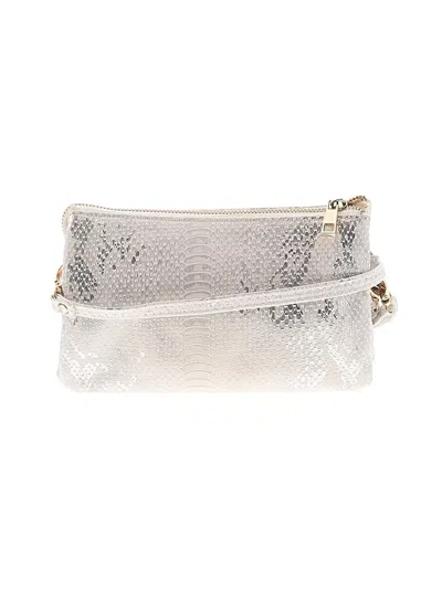 Pre-owned Caroline Hill Crossbody Bag In White