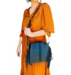Caroline Hill Moss Crossbody Fringe Bag In Black In Black