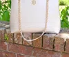 Caroline Hill Women's Blair Tote Bag In Pearl In Sand