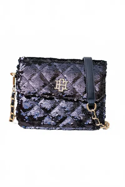 Caroline Hill Women's Evelyn Crossbody Bag In Black Sequin In Multi