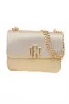 Caroline Hill Women's Rory Crossbody Bag In Gold Saffiano In Multi