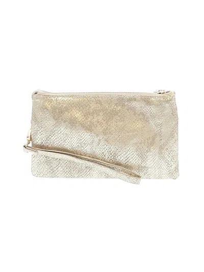Pre-owned Caroline Hill Wristlet In Gold