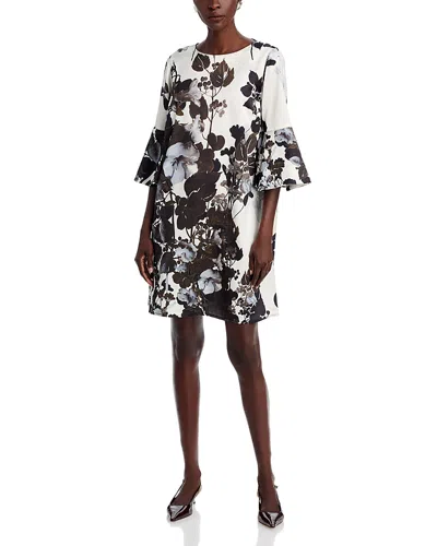 Caroline Rose Bella Dress In Multi Black