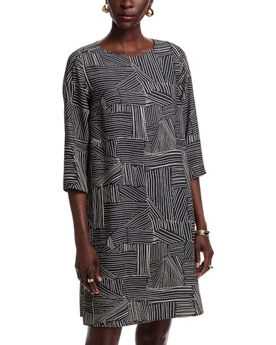 Caroline Rose Easy Dress In Multi