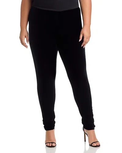 Caroline Rose Easy Leggings In Black