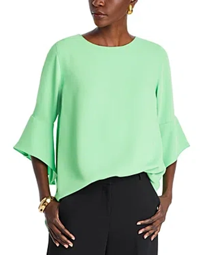 Caroline Rose Julia Flare Sleeve Tunic Top In Margarita