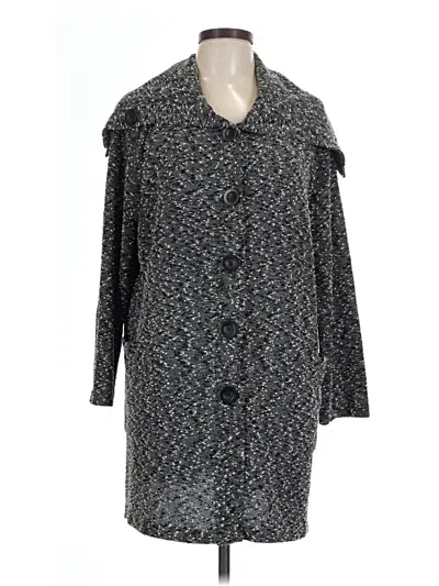 Pre-owned Caroline Rose Kimono In Gray