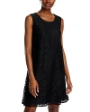 Caroline Rose Women's Lace Tank A-line Dress In Black