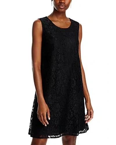 Caroline Rose Women's Lace Tank A-line Dress In Black