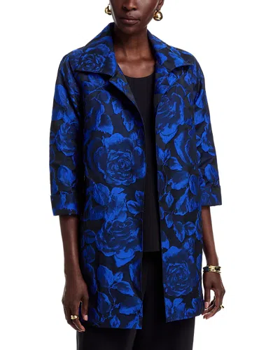 Caroline Rose Party Jacket In Blue