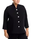 Caroline Rose Pave Jacket In Black
