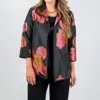 Caroline Rose Women's Karoima Easy Jacket In Pink Black In Multi