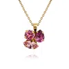 Caroline Svedbom Ana Necklace Dark Rose Combo