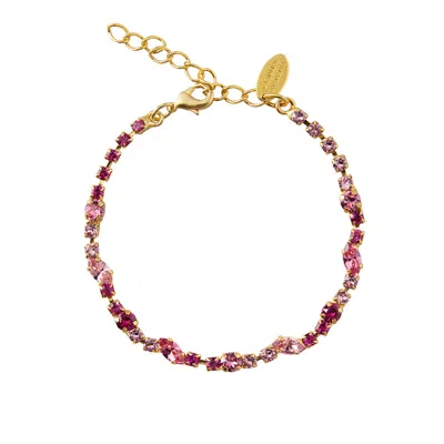 Caroline Svedbom Antonia Bracelet Rose Combo