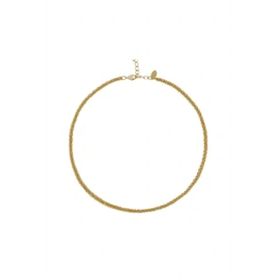 Caroline Svedbom B Gemma Necklace In Gold