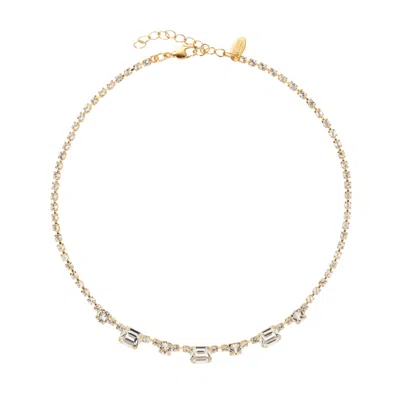 Caroline Svedbom Corinna Necklace Crystal
