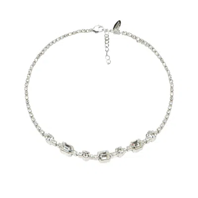 Caroline Svedbom Corinna Necklace Crystal Rhodium