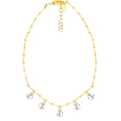 Caroline Svedbom Estelle Necklace Crystal