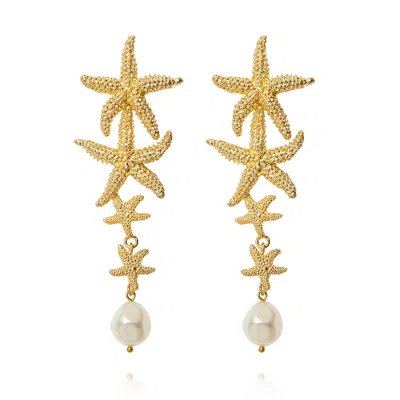 Caroline Svedbom Falling Sea Star Earrings