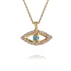 Caroline Svedbom Greek Eye Necklace Light Turquoise