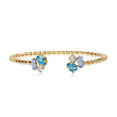 Caroline Svedbom Isa Bracelet Aquamarine Blue Combo