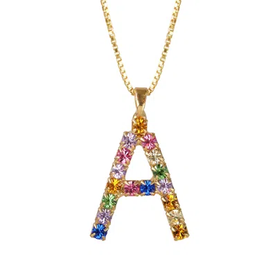 Caroline Svedbom Letter Necklace A