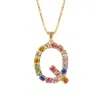 Caroline Svedbom Letter Necklace Q