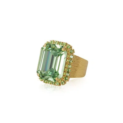 Caroline Svedbom Lydia Cocktail Ring Peridot