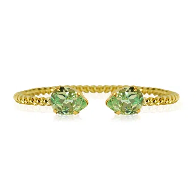 Caroline Svedbom Mini Drop Bracelet Peridot