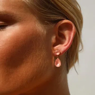Caroline Svedbom 'mini Drop' Earrings In Grey