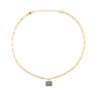 Caroline Svedbom Mini Lydia Necklace Black Diamond