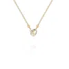 Caroline Svedbom Valentina Heart Necklace Crystal