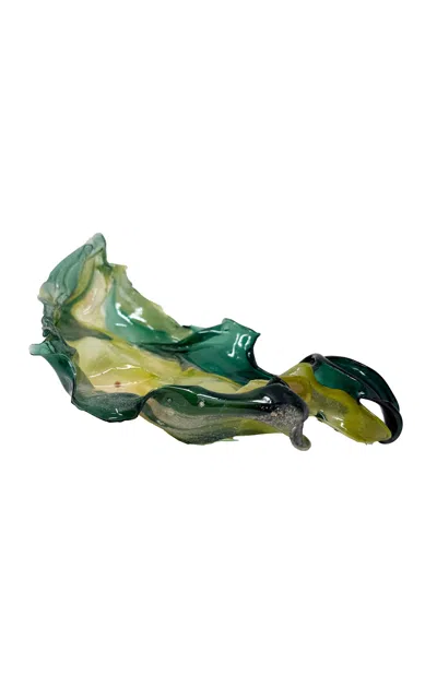 Caroline Zimbalist - Biomaterial Tray - Multi In Green