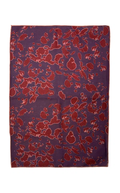 Caroline Zimbalist - Red Speckle Placemat - Multi
