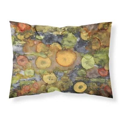 Caroline's Treasures Abstract With Mother Earth Pillowcase In Brown