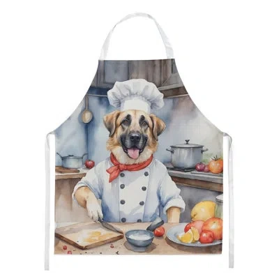 Caroline's Treasures Anatolian Shepherd The Chef Apron In Multicolor