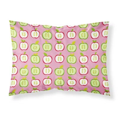 Caroline's Treasures Apples On Pillowcase In Pink