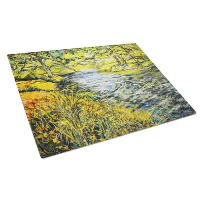 Caroline's Treasures At The Grand Hotel Glass Cutting Board