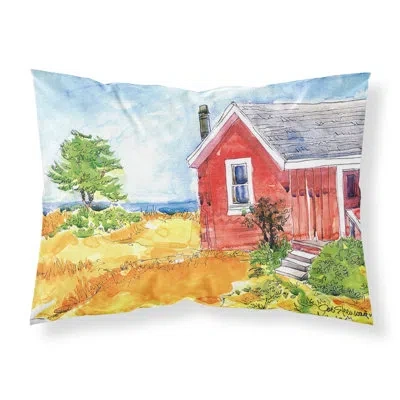 Caroline's Treasures At The Lake Beach Pillowcase In Multicolor