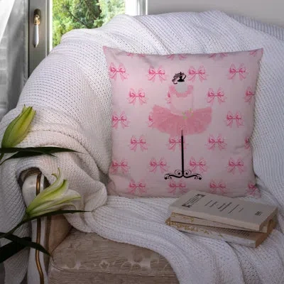 Caroline's Treasures Ballerina Recital Attire Indoor/outdoor Throw Pillow