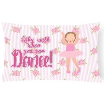 Caroline's Treasures Ballet Short Hair Lumbar Pillow