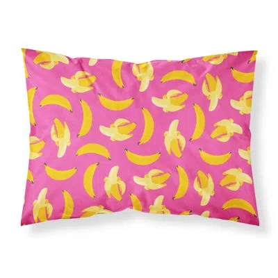 Caroline's Treasures Banana On Pillowcase In Yellow