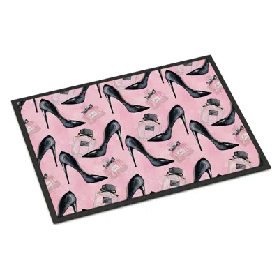 Caroline's Treasures Bb7507jmat Fashion Diva Shoes & Perfume Indoor Or Outdoor Mat, 24 X 36 In.