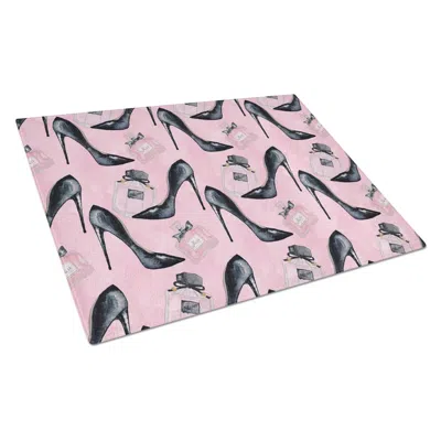 Caroline's Treasures Bb7507lcb Fashion Diva Shoes & Perfume Glass Cutting Board, Large