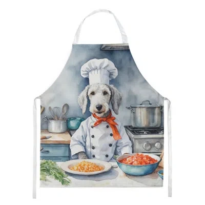 Caroline's Treasures Bedlington Terrier The Chef Apron In Multicolor