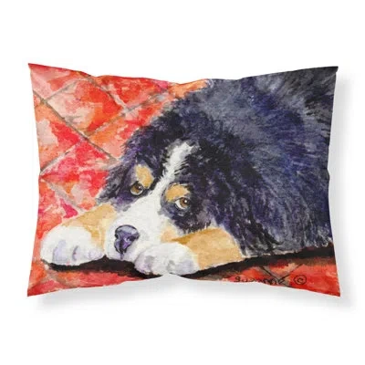 Caroline's Treasures Bernese Mountain Dog Moisture Wicking St In Purple