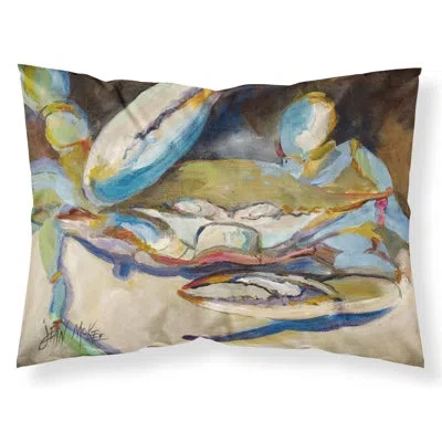 Caroline's Treasures Big Claw Crab Pillowcase In Brown