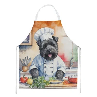 Caroline's Treasures Bouvier Des Flandres The Chef Apron In Multicolor