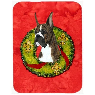 Caroline's Treasures Boxer Glass Cutting Board